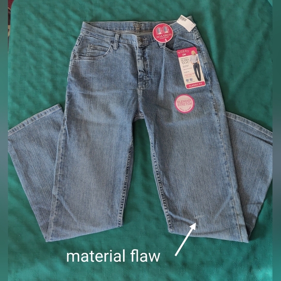 Riders by Lee DENIM JEANS Slender Stretch NEW Classic NWT 12M Slimming - Picture 5 of 11